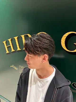 メンズ ヒロ銀座牛山 友晴のヘアスタイル