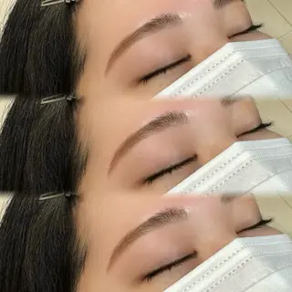 アイブロウ ETERNO 岡田 愛可のマツエク・マツパデザイン