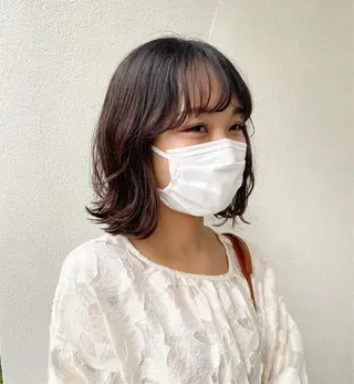 ミディアム カラー 柔らかいcolor 🌿harukaのヘアスタイル