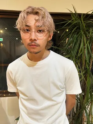 カラー ヘアアレンジ メンズ 🎀suzuna 透明感colorのヘアスタイル