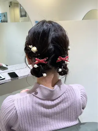 ヘアアレンジ good nine所属・YUUMI /心斎橋美容室のヘアスタイル