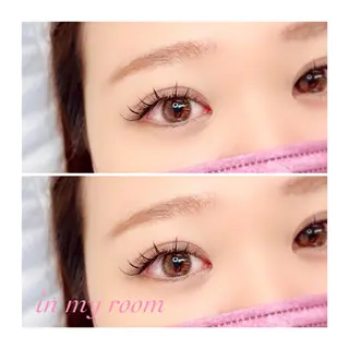 マツエク・マツパ ☽𝘀𝗵𝗶 𝘀𝗵𝗶☽のマツエク・マツパデザイン