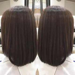 ミディアム 髪質改善 阪口 雄佑のヘアスタイル