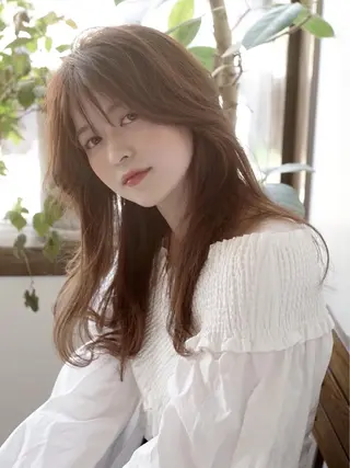 ロング 石川 修一のヘアスタイル