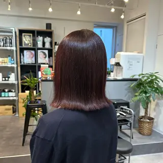 ミディアム ﾚｲﾔｰ/ﾊｲﾄｰﾝ WAKANAのヘアスタイル