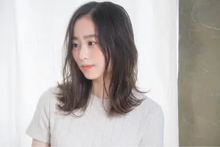 セミロング カラー メンズカットパーマ ✂️ JOYAのヘアスタイル