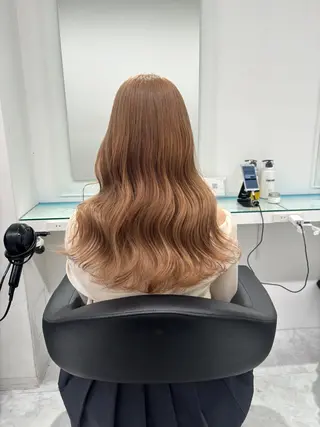 ロング カラー 💖ミルクティー💖 あかり💖のヘアスタイル
