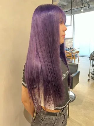 ロング カラースペシャリスト ・齊藤 羽瑠輝のヘアスタイル