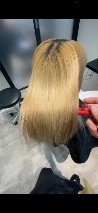 ロング 東野 拓海のヘアスタイル