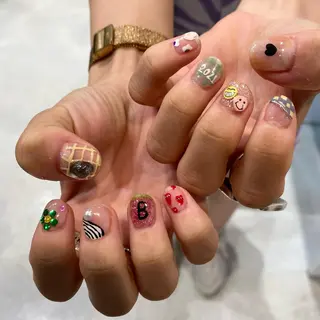 ネイル 平野葵🎀 hair/nailのネイルデザイン