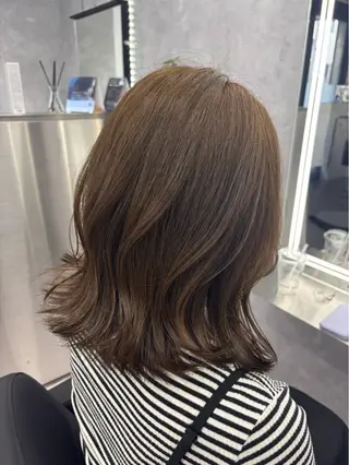 セミロング ヘアアレンジ モテ髪❤️‍🔥 垢抜け美容師/駿瑛のヘアスタイル