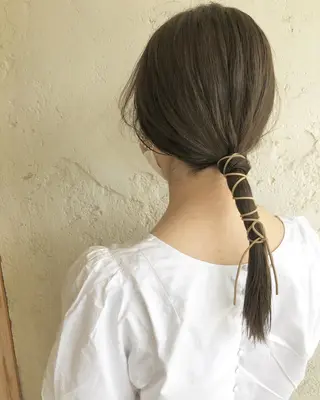 ヘアアレンジ noi所属・かわなか まいのヘアスタイル