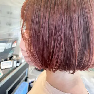 ショート カラー スナコザワ レナのヘアスタイル