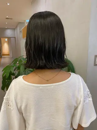 ミディアム カラー 、 、のヘアスタイル