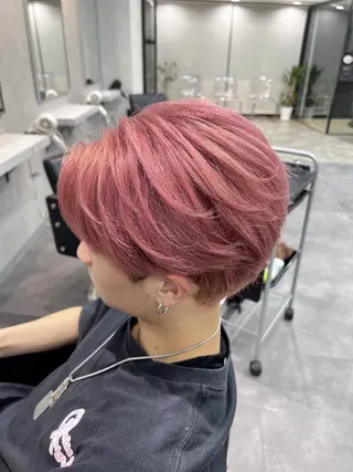 ショート カラー XeRo所属・カットモデル募集中/ 渋谷/メンズ/アリジのヘアスタイル