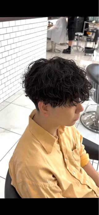 メンズ 白髪ぼかし/白髪 メッシュ/ゆうとのヘアスタイル