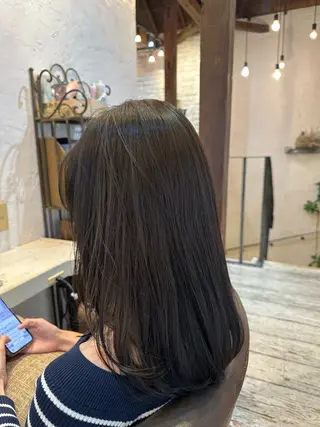 ミディアム YUU Belle 新宿のヘアスタイル