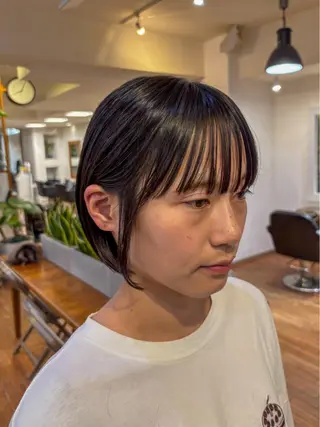 ショート 洋平／ボブカット🆗 今日空いてます⭕️のヘアスタイル