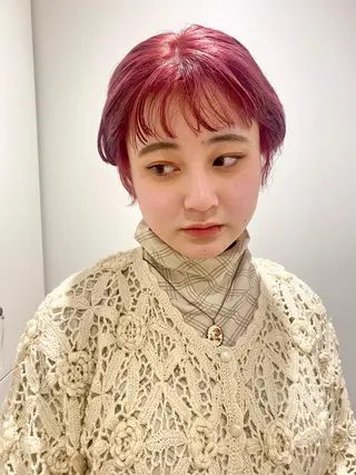 ショート 増井 彩乃のヘアスタイル