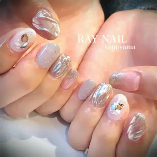 ネイル Arowa 伊田のネイルデザイン