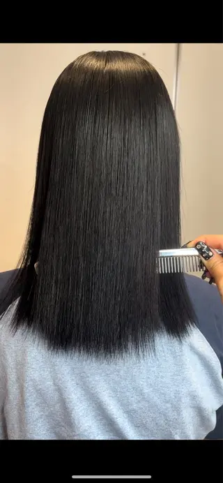 セミロング パーマ メンズパーマ/ メッシュ📍ユリのヘアスタイル