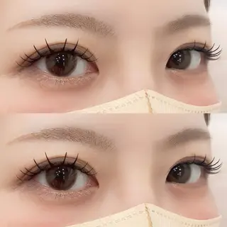 マツエク・マツパ AOKI/アイブロウ /パリジェンヌのマツエク・マツパデザイン