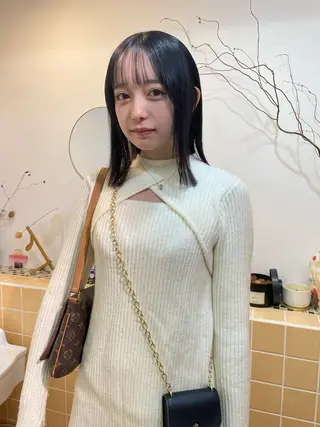 ミディアム sakura🌸 レイヤー/韓国ヘアのヘアスタイル