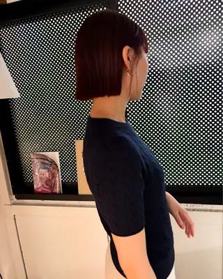 ショート カラー 細川 夕利亜のヘアスタイル