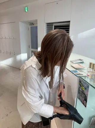 ミディアム カラー ralme/sol 髙橋一哉のヘアスタイル