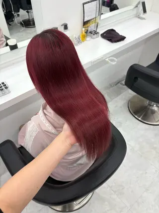 カラー 透明感ベージュ🤎 ナチュラルレイヤーのヘアスタイル