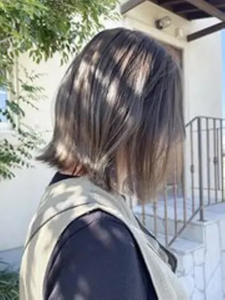 ミディアム 吉井 凜音のヘアスタイル