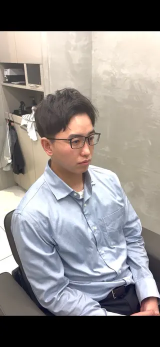 ショート メンズ sarmman スズキのヘアスタイル