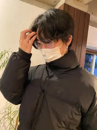 メンズ silo所属・silo MOKA 顔周りカット🦦のヘアスタイル