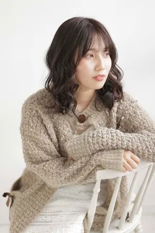 カラー 束感まつぱ🥑🤍 NATUKI🤍のマツエク・マツパデザイン