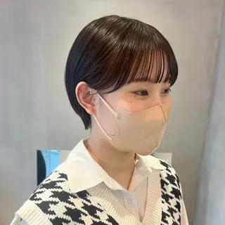 ショート カラー 🍒暖色カラー🍒 渋谷/YUUのヘアスタイル