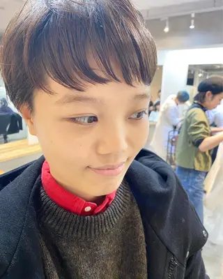 ショート カラー 下北沢 soiのヘアスタイル
