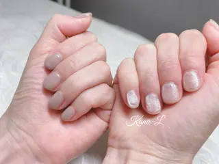 カラー ネイル 芦辺 香奈のネイルデザイン