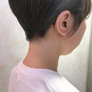 ショート カラー ヘアアレンジ stylist/蛯谷 珠里のヘアスタイル