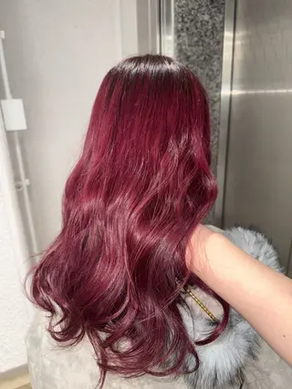 ロング カラー 海外girl/ハイト ーン/riko🫧のヘアスタイル