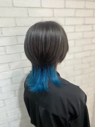 ショート カラー ヨシダ フミノリのヘアスタイル