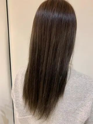 ロング カラー 森野美咲🇰🇷 レイヤー/顔周りのヘアスタイル