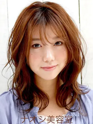 セミロング カラー 髪質改善✨縮毛矯正 美髪担当・大西真奈のヘアスタイル