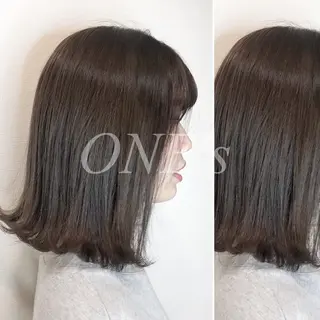 ミディアム カラー メンズパーマ名人 TAKUMAのヘアスタイル