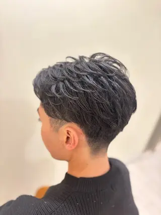 ショート パーマ 阿部 結奈のヘアスタイル