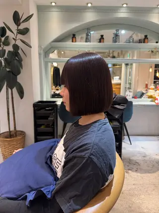 ミディアム 髪質改善/ボブ /韓国/erikoのヘアスタイル