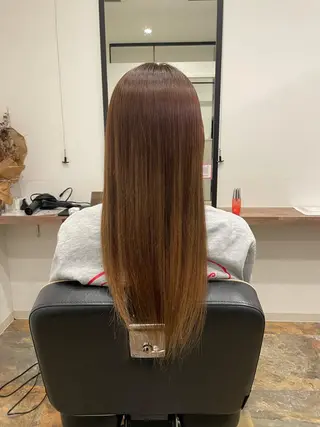 ロング CHESS所属・星 優南のヘアスタイル