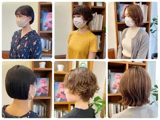 ショート カラー Paddle所属・似合わせレイヤー/ レイヤーパーマ/高倉のヘアスタイル