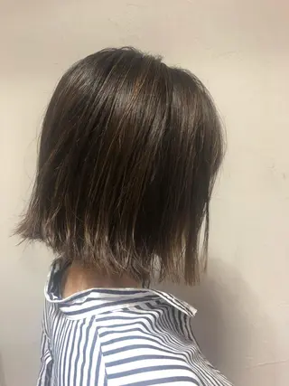 ショート カラー 千葉 郁也のヘアスタイル