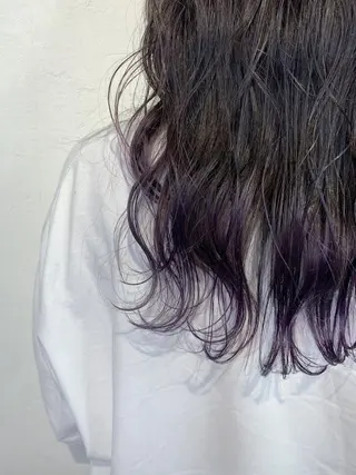 ロング カラー _WHITE 天神店 YUMEKA🐻のヘアスタイル