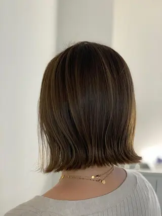 ミディアム PAIR MIKIのヘアスタイル